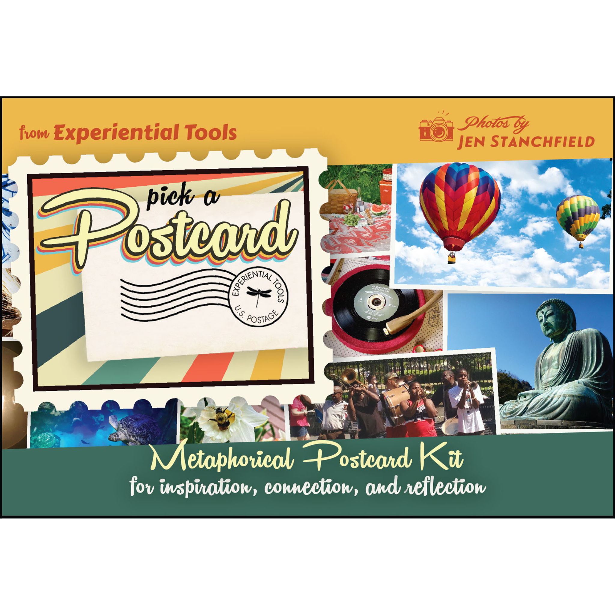 Pick-a-Postcard Metaphorical Postcard Kit (Reflection Tool)